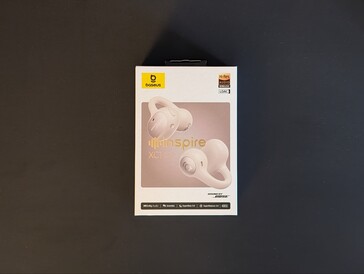 Retail packaging for Baseus Inspire XC1 open-ear earbuds