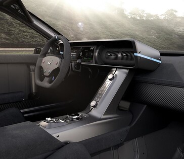 The interiors carry over the performance-oriented aesthetic from the body (Image Source: Hyundai)