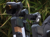 The Osmo Pocket 4P, Osmo Pocket 3 and Osmo Pocket 4, from left to right.