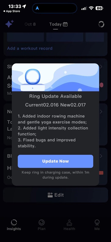 Both the firmware... (Image source: Oilypete2023 via Reddit)