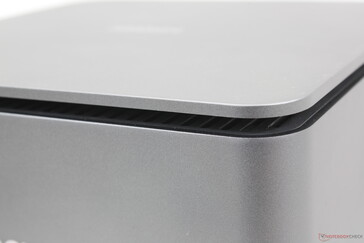 Fresh air enters along the edges and corners of the top plate