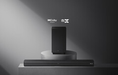 The Xiaomi soundbar 3.1ch contains six speakers. (Image source: Xiaomi)