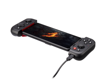 The portable gaming controller also has 18W fast-charging support. (Image source: Acer)