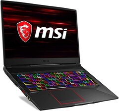 A whole bunch of MSI Comet Lake-H laptops are now shipping to customers to combat the AMD Asus Zephyrus G15 (Image source: Amazon)