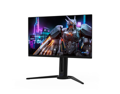 The AORUS FO27Q3 is the smallest of Gigabyte&#039;s new OLED gaming monitors. (Image source: Gigabyte)