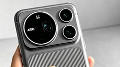 A presumably AI-generated image of the Honor Magic9 Pro Max, which is said to feature an Arri camera with a square front camera sensor.