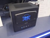 The liquid cooled Minisforum AtomMan X7 Pt is the latest addition to the high-end AtomMan family of mini PCs. (Source: PC Watch)