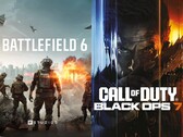Battlefield 6 and Call of Duty box art side by side (Image source: EA, Activision with edits)
