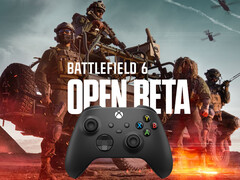 The Battlefield 6 playtest banner is shown with controller (Image source: Electronic Arts, Microsoft Xbox Gaming with edits)