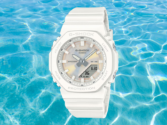 The Casio G-Shock GMAP2100PC watches (GMAP2100PC7A pictured) are now available in the US. (Image source: Casio)