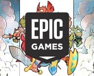 Epic Games' logo.