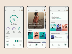 Fitbit appears to be working on a redesign for its app (current version pictured). (Image source: Fitbit)