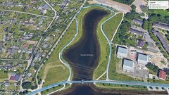 GNSS locating: lake