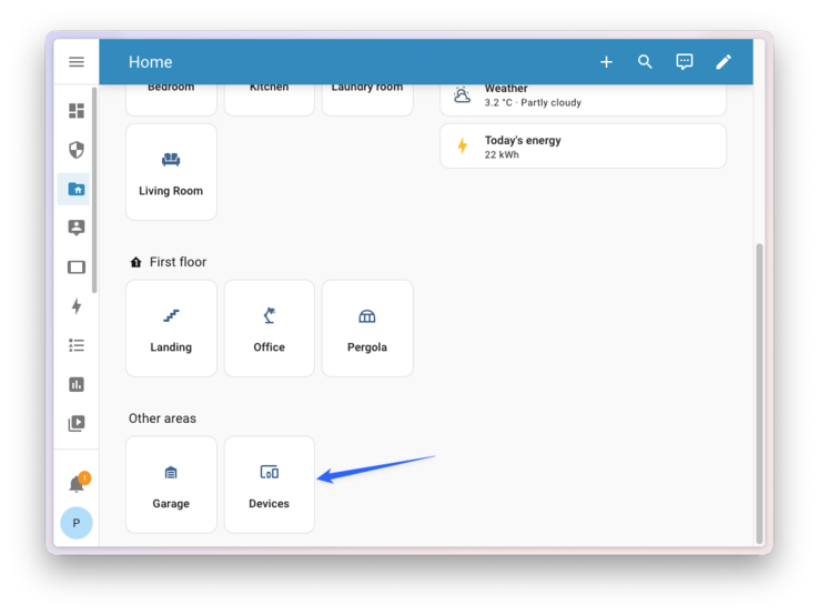 There is a new Devices page with Home Assistant 2026.1. (Image source: Home Assistant)