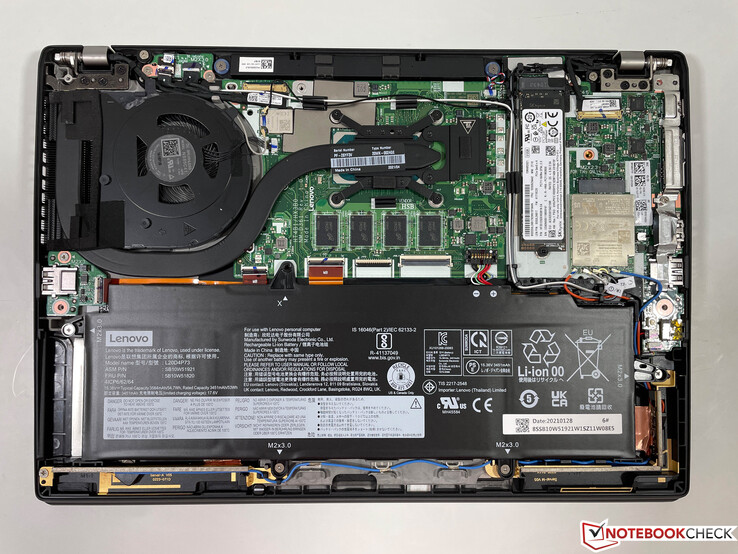 Internal layout ThinkPad X13 G2