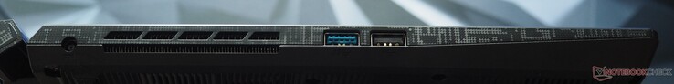 Left: Power-in, USB-A 3.0, USB-A 2.0