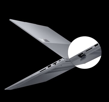 Lenovo ThinkBook 16 G7+ hidden USB port (image source: Lenovo)