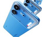 The Nothing Phone (4b) features a fresh design with an eye-catching Glyph Bar.