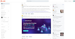 Reddit homepage (Image source: Own)