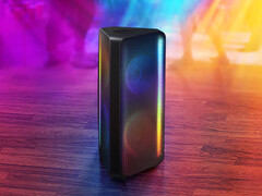 The Samsung Sound Tower MX-ST45B is a portable and waterproof Bluetooth speaker. (Image source: Samsung)