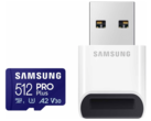 Samsung PRO Plus microSD Memory Card + Reader (512GB MicroSDXC) (Image source: Amazon)