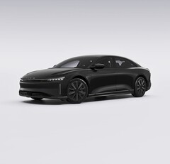 The electric Lucid Air sedan (Image source: Lucid Motors)