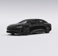 The electric Lucid Air sedan (Image source: Lucid Motors)