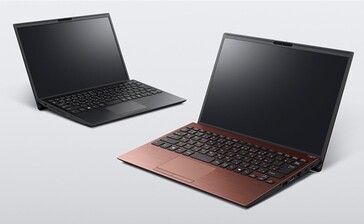 The Vaio laptops are available in bronze or black aluminum. (Image source: Vaio)