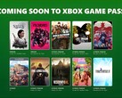 Upcoming Xbox Game Pass titles.