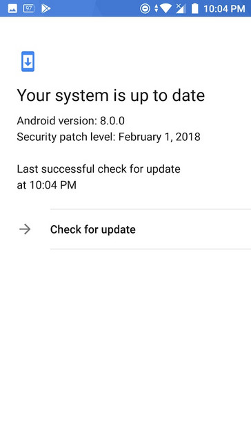 Xiaomi Mi A1 update complete March 20, 2018