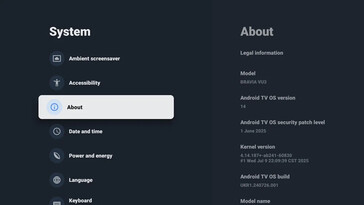 These TVs are skipping Android TV 12 and jumping straight to Android 14. (Image source: Reddit user roshis_Saha_Swopna)