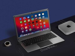The CrowView Note turns a smartphone or SBC into a laptop. (Image source: Elecrow)