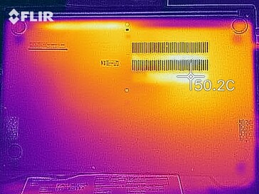 Heat generation bottom side (load)