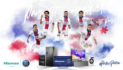 Hisense teams up with PSG. (Source: Hisense)