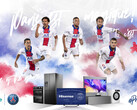 Hisense teams up with PSG. (Source: Hisense)