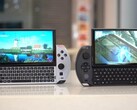The GPD Win 4 comes in two colours and should be more ergonomic than the Win 3. (Image source: GPD)
