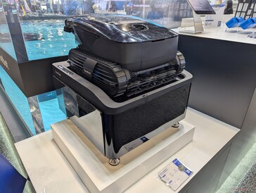 Docked and ready to clean (Image Source: Stephen Pereyra)