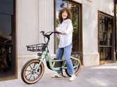 The Segway Muxi electric bike can handle up to 416 lbs (189.6 kg) of maximum payload 