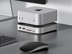 Ugreen&#039;s new docking solution creates the effect that the Mac is floating. (Image source: Ugreen)
