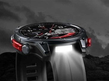 A dedicated LED flashlight is available (Image source: Zeblaze)