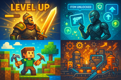 On Reddit, users are currently discussing games with motivating progression and rewarding grind mechanics. (Image source: OpenAI)