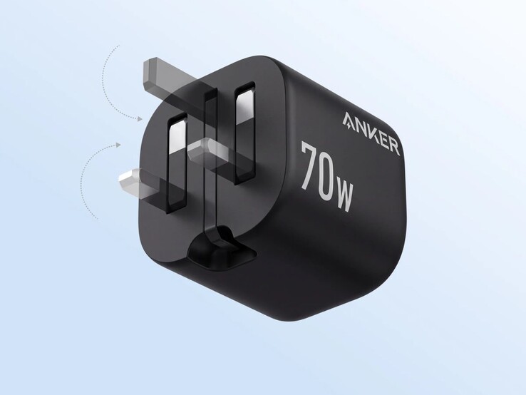 The UK version of the Anker Zolo Charger (70W, 4 Ports)