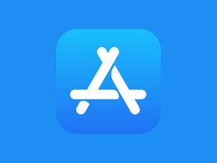 The Apple App Store logo