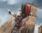 The now-cancelled Assassin's Creed game had the codename "Project Scarlet". Pictured - fan art of Ezio Auditore from the AC series. (Image source: u/artofani via r/IndianGaming)