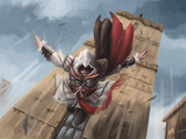 The now-cancelled Assassin's Creed game had the codename "Project Scarlet". Pictured - fan art of Ezio Auditore from the AC series. (Image source: u/artofani via r/IndianGaming)