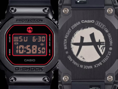 The Casio G-Shock x Rui Hachimura collab watch (pictured) is now purchasable in Canada. (Image source: Casio)