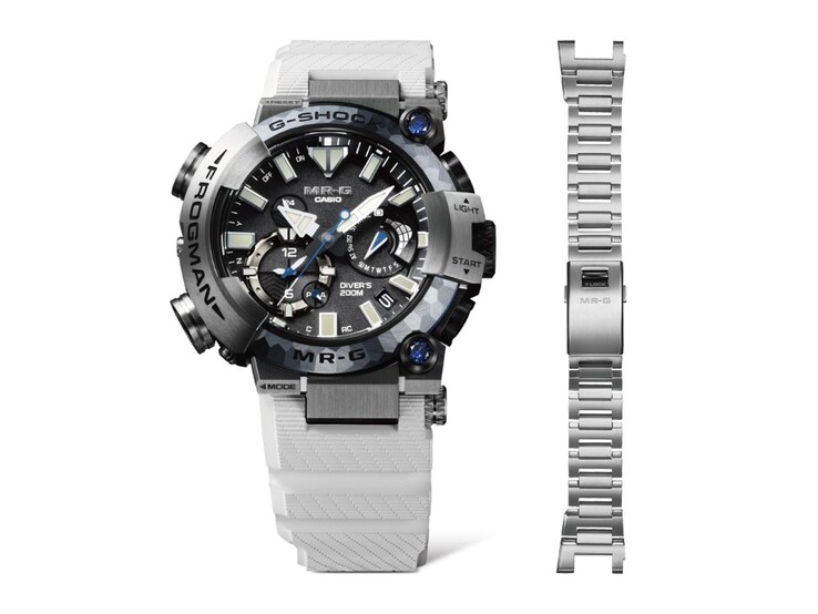 The Casio G-Shock MR-G Frogman MRG-BF1000EB-1A watch