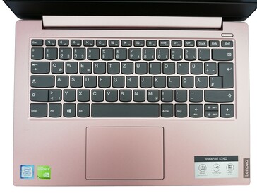 Lenovo IdeaPad S340 - keyboard