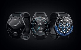 Bugatti Ceramique Edition One smartwatch. (Image source: Kickstarter)