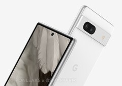 The Pixel 7a makes minor adjustments to the Pixel 7’s design. (Image source: @OnLeaks &amp; SmartPrix)